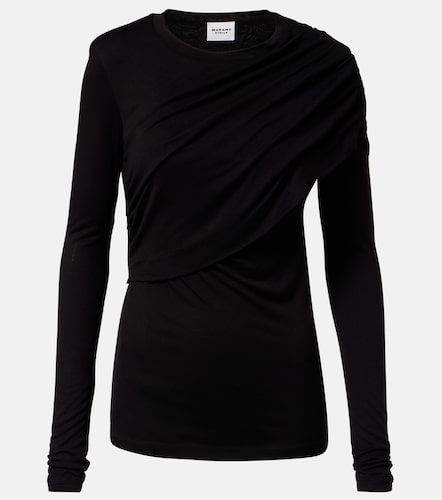 Dressi draped jersey top - Marant Etoile - Modalova