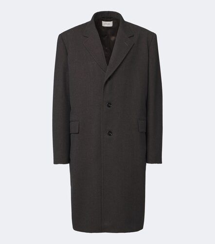 Chesterfield wool and cotton overcoat - Lemaire - Modalova