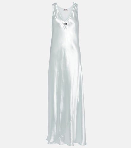 Miu Miu Satin maxi dress - Miu Miu - Modalova