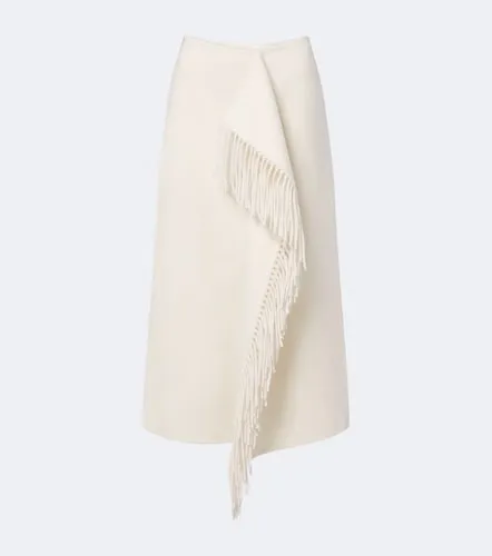 Fringed wool and cashmere midi skirt - Rohe - Modalova