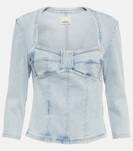Isabel Marant Top Vanio aus Denim - Isabel Marant - Modalova