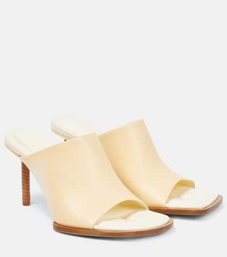 Les Mules CarrÃ©s Ronds leather mules - Jacquemus - Modalova