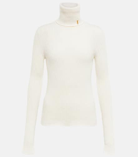 Cassandre wool-blend turtleneck sweater - Saint Laurent - Modalova