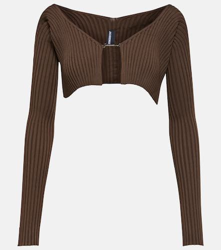 La Maille Pralu cropped cardigan - Jacquemus - Modalova