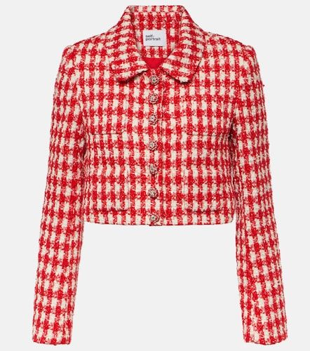 Giacca in bouclé pied-de-poule - Self-Portrait - Modalova