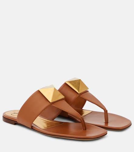 One Stud leather thong sandals - Valentino Garavani - Modalova