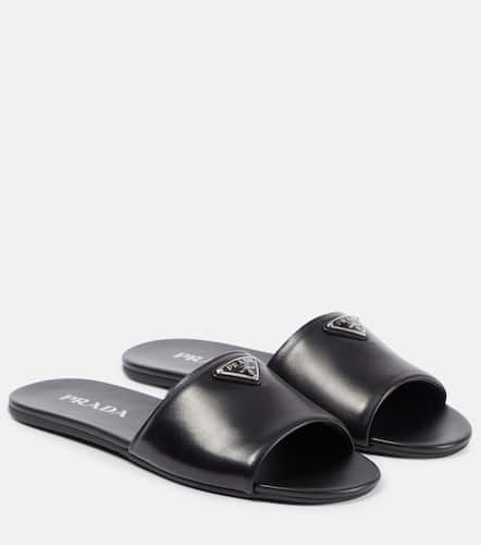 Prada Leather slides - Prada - Modalova