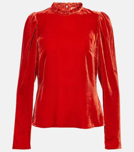 Ulla Johnson Mariene velvet blouse - Ulla Johnson - Modalova