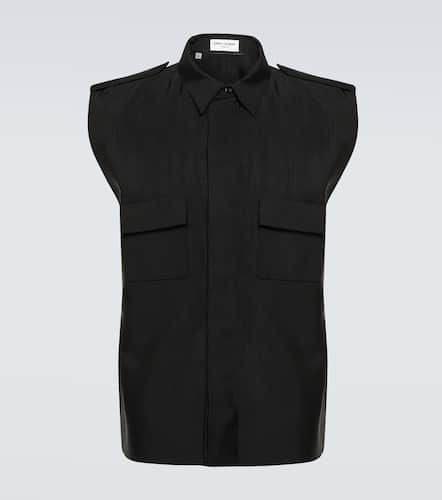 Saharienne faille shirt - Saint Laurent - Modalova