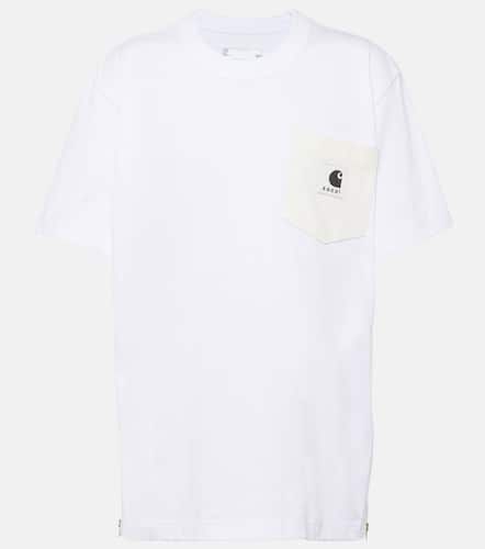 X Carhartt cotton jersey T-shirt - Sacai - Modalova