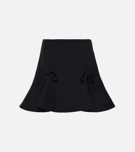 Minifalda de Crêpe Couture - Valentino - Modalova