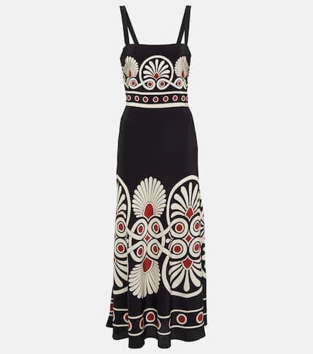 Slip-Around silk crÃªpe de chine maxi dress - La DoubleJ - Modalova