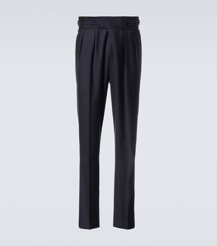 Manny virgin wool straight pants - Rubinacci - Modalova