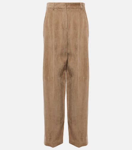 Cotton corduroy wide-leg pants - Brunello Cucinelli - Modalova