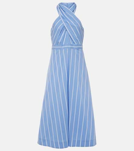 Baylee striped poplin midi dress - Veronica Beard - Modalova