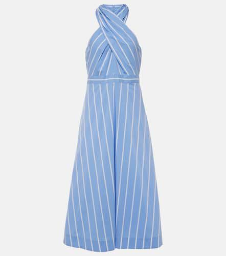 Baylee striped poplin midi dress - Veronica Beard - Modalova