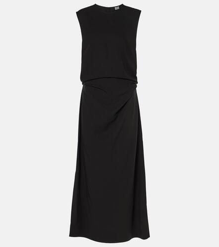 Toteme Tie-detail midi dress - Toteme - Modalova