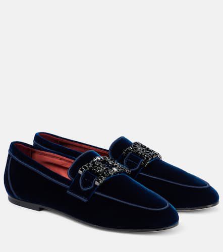 Verzierte Loafers Kate aus Samt - Tod's - Modalova