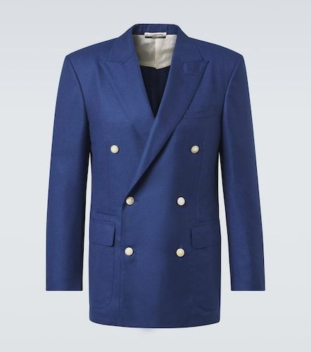 Dunhill Blazer cruzado de cachemir - Dunhill - Modalova