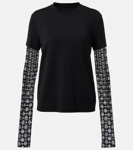 Camiseta Monogram 72 Glitter de algodón - Givenchy - Modalova