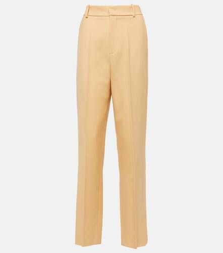 High-rise virgin wool slim pants - Tod's - Modalova