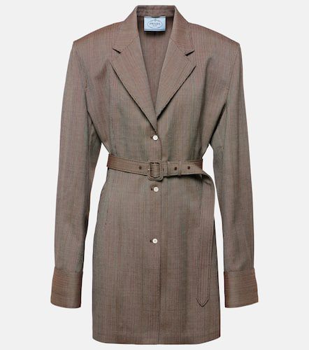 Prada Pinstripe wool jacket - Prada - Modalova