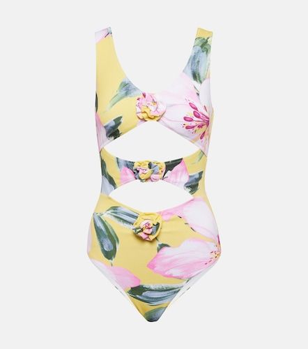 Bañador Beth floral con aberturas - Alexandra Miro - Modalova