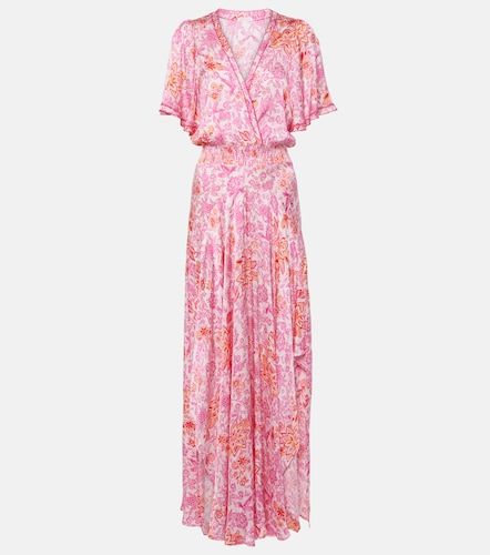 Abito lungo Mabelle in satin - Poupette St Barth - Modalova