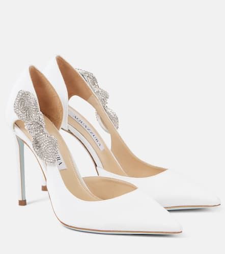 Very Bow Tie crystal-embellished pumps - Aquazzura - Modalova