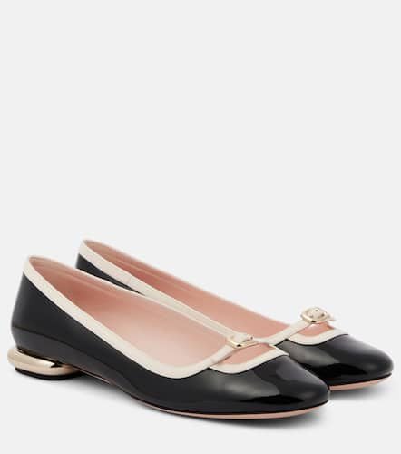 Viv' Podium patent leather ballet flats - Roger Vivier - Modalova