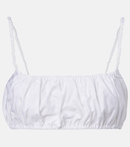 Alaïa Top de algodón fruncido - Alaia - Modalova