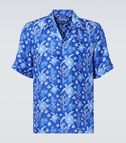 Camicia bowling Charli in seta con stampa - Vilebrequin - Modalova