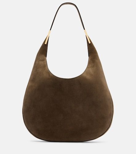 Borsa a spalla Florence Medium in suede - Savette - Modalova