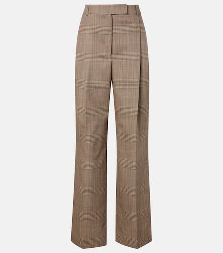 Rhe Checked virgin wool straight pants - Rohe - Modalova