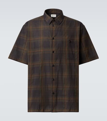Tartan checked cotton voile shirt - Saint Laurent - Modalova