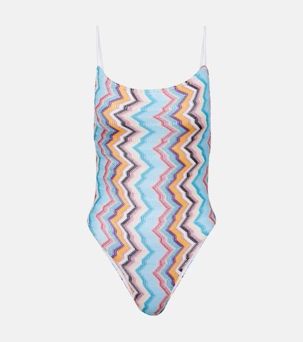 Costume intero con lamé a zig-zag - Missoni - Modalova