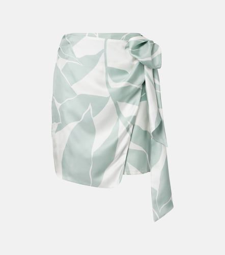 Strano printed silk twill miniskirt - Max Mara - Modalova