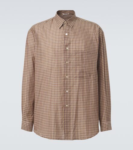 Auralee Gingham cotton poplin shirt - Auralee - Modalova