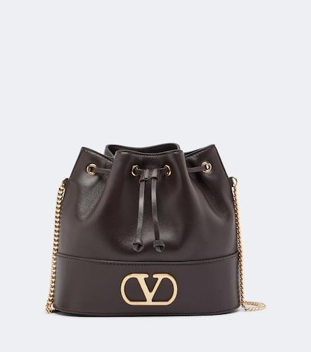 VLogo Mini leather bucket bag - Valentino Garavani - Modalova