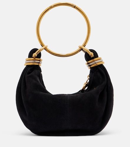 Bracelet Small suede top-handle bag - Chloe - Modalova