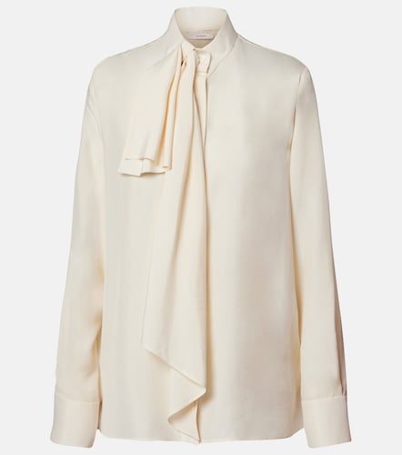 Givenchy Blusa in seta con fiocco - Givenchy - Modalova