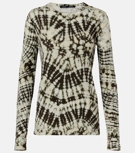 Mia tie-dye cotton jersey top - Proenza Schouler - Modalova
