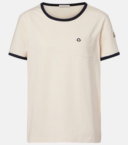 Camiseta de jersey de algodón - Moncler - Modalova