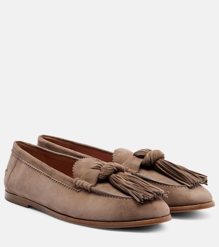 Aquazzura Freddie suede loafers - Aquazzura - Modalova