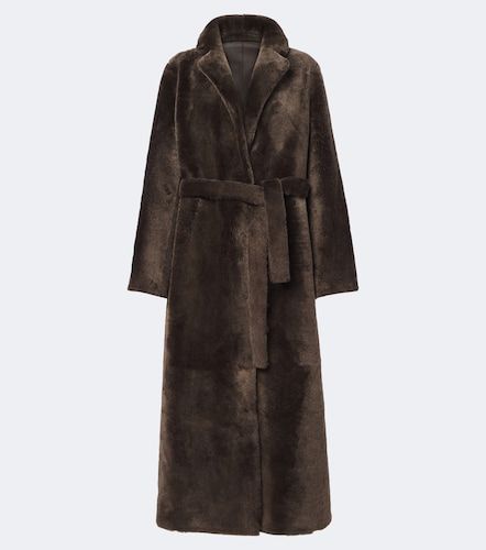Reversible shearling and leather coat - Yves Salomon - Modalova