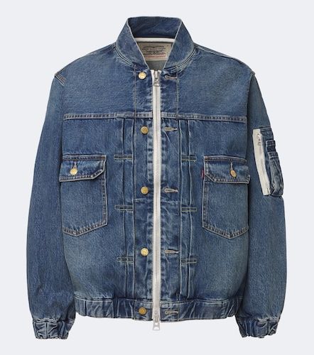 Sacai Bomberjacke aus Denim - Sacai - Modalova