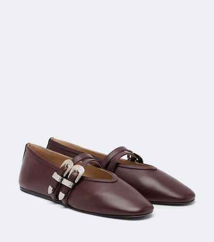 Le Monde Béryl Bailarinas Mary Jane Claudia de piel - Le Monde Beryl - Modalova
