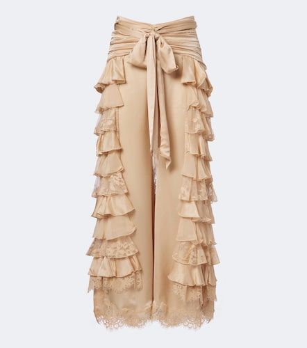 Pantaloni culottes Valiant in chiffon di seta - Zimmermann - Modalova