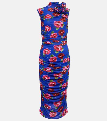 Floral-printed midi dress - Magda Butrym - Modalova