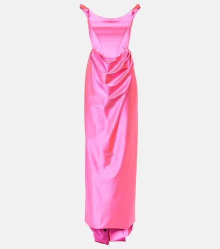 Robe longue Camille en satin - Vivienne Westwood - Modalova